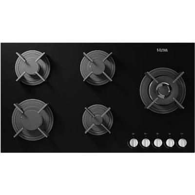 ETNA KGG890ZTA Gas-op-glas Inbouw Kookplaat