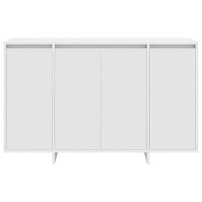 Dressoir Wit 120 x 41 x 75 cm Bewerkt hout