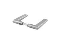 P&E P+E Deurkruk 8mm Wing-model 20mm 125x50mm RVS geborsteld - thumbnail