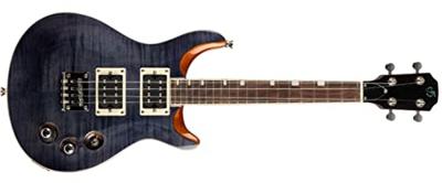 Flight Rock Series Vanguard Transparent Black elektrische solidbody tenor ukelele met gigbag - thumbnail