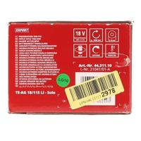 Einhell Power X-Change TE-AG 18/115 Li-Solo 4431110 Haakse accuslijper 115 mm Zonder accu, Zonder lader - thumbnail