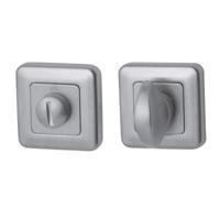 Hardbrass WC-badkamersluiting Qbe 8mm - mat chroom - thumbnail