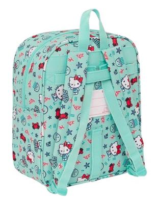 Kinderrugzak Hello Kitty Sea lovers Turkoois 22 x 27 x 10 cm