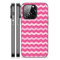 iPhone 14 Pro Back Case Waves Pink - thumbnail