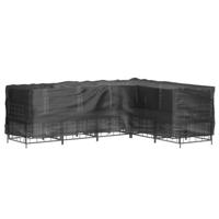 Tuinmeubelhoezen met 16 oogjes L-vormig 210x260x80 cm - thumbnail