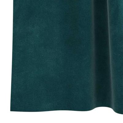 VidaXL Verduisterende gordijnen 2 pcs donkergroen 140 x 260 cm fluweel