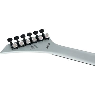 Jackson American Series Soloist SL2 DX HT EB Satin Porsche Gray elektrische gitaar met foam core case - thumbnail