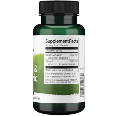Full Spectrum Ginger & Turmeric | Swanson | 60ct