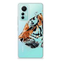 Smartphone hoesje Xiaomi 12 Lite Watercolor Tiger - thumbnail