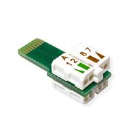 Telegärtner 100023037 RJ45-connector recht, monteerbaar op locatie 100023037 Stekker, recht Meerdere kleuren 1 stuk(s) - thumbnail