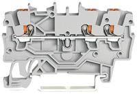 WAGO 2200-1301 Doorgangsklem 3.50 mm Push-In-klem Grijs 100 stuk(s) - thumbnail