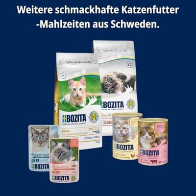 BOZITA Fresh Menu Sterilised Extra Chicken with beef - nat kattenvoer - 370g