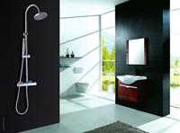 ROUSSEAU Douchekolom met thermostatische mengkraan Loona - thumbnail