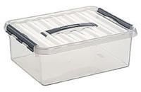 Sunware Q-line opbergbox 36L transparant - thumbnail