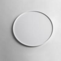 Cosmetica Plank Ideavit Solidplate 35x35x1.2 cm Solid Surface Rond Mat Wit - thumbnail