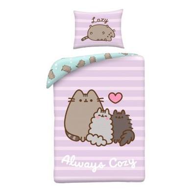 Pusheen dekbedovertrek Family Cats 140 x 200 cm polyester pre order