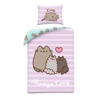 Pusheen dekbedovertrek Family Cats 140 x 200 cm polyester pre order - thumbnail