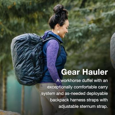 Osprey Transporter 40 Duffel Raven Black/Black 40L