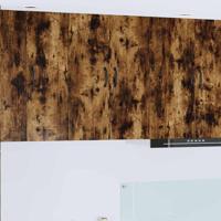 Keukenkast met plank Gerookt eiken 60 x 31 x 80 cm Bewerkt hout - thumbnail