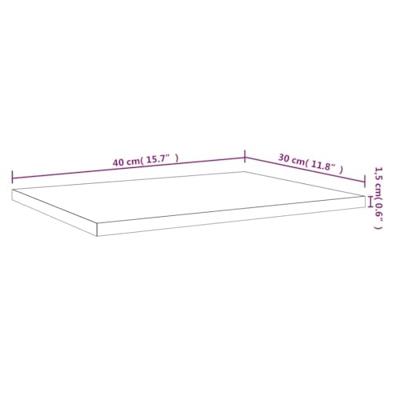 Wandschappen 4 st 40x30x1,5 cm bewerkt hout grijs sonoma eiken