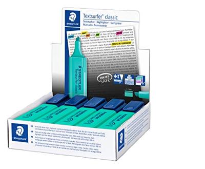 Fluoriscerende Markeerstift Staedtler Textsurfer Classic Turkoois (10 Stuks)