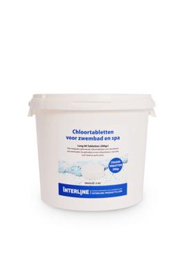 Interline zwembad long 90 200 grams chloortabletten 5 kg Interline zwembad long 90 200 grams chloortabletten 5 kg