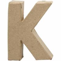 Creativ Company Letter papier-maché - k, 10cm - thumbnail