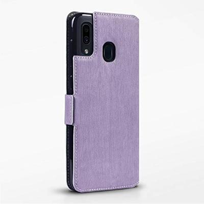 Qubits - slim wallet hoes - Samsung Galaxy A30 - Paars Qubits - slim wallet hoes - Samsung Galaxy A30 - Paars