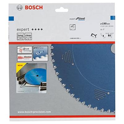 Bosch Accessoires Cirkelzaagblad Expert for Steel 254X2,2X25,4X60T FW - 2608643059