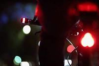 Cycl LED fietsverlichting richting aanwijzer zwart ø 15 cm - thumbnail