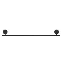 Handdoekrek Geesa Opal 60 cm Zwart - thumbnail