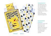 Pokémon Pika Pika Dekbedovertrek 140 x 200 cm (70 x 90 cm) - thumbnail