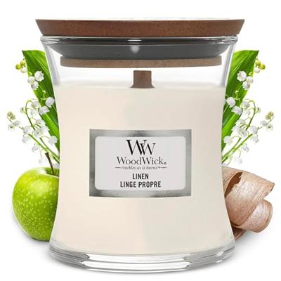 Woodwick Linen Mini Candle - thumbnail