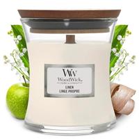 WoodWick linen mini candle - thumbnail