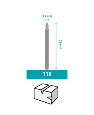 Dremel Hogesnelheidsfrees 3,2 mm (118) - 26150118JA - thumbnail