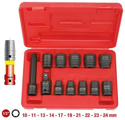 KS Tools 5150112 515.0112 Verwisselbare koppen Zeskant 12-delig