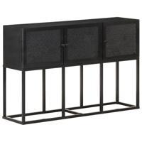 Dressoir 115x30x76 cm massief mangohout - thumbnail