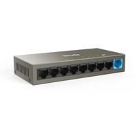 Tenda TEF1109DT netwerk-switch Unmanaged Fast Ethernet (10/100) Grijs - thumbnail