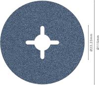 Bosch Accessories 2608606728 Fiberschijf Diameter 115 mm 1 stuk(s) - thumbnail