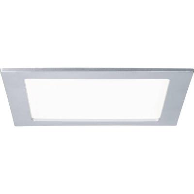 Paulmann LED-inbouwlamp voor badkamer LED LED vast ingebouwd 18 W IP44 Chroom (mat)
