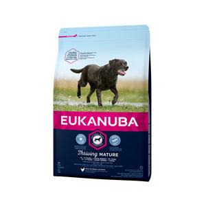 EUKANUBA premium hondenvoer met kip voor grote rassen - droogvoer voor volwassen honden, 3 kg
