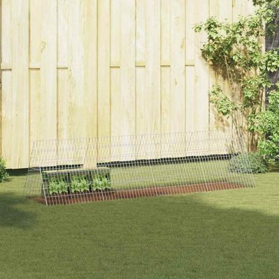 Konijnenkooi Zilver 650 x 55 x 55 cm Gegalvaniseerd staal Konijnenkooi Zilver 650 x 55 x 55 cm Gegalvaniseerd staal