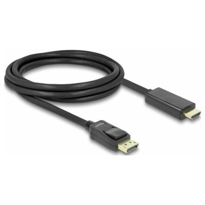 Delock 82587 DisplayPort-kabel DisplayPort / HDMI Aansluitkabel DisplayPort-stekker, HDMI-A-stekker 2 m Zwart Afgeschermd (drievoudig), Vergulde steekcontacten Delock 82587 DisplayPort-kabel DisplayPort / HDMI Aansluitkabel DisplayPort-stekker, HDMI-A-stekker 2 m Zwart Afgeschermd (drievoudig), Vergulde steekcontacten