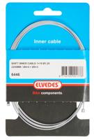 Elvedes Versnellings binnenkabel rvs 2 nippels 3 meter 6451/72rvs/3m - thumbnail