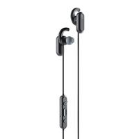 Skullcandy Methode Draadloze ruisonderdrukking, bluetooth-microfoon, 8 uur batterij, Secure FitFin gels, IPX4 zweet/waterbestendig, zwart/grijs - thumbnail