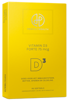 Vitamin D3 Forte 75 mcg - 90 stuks - kwartaal - thumbnail