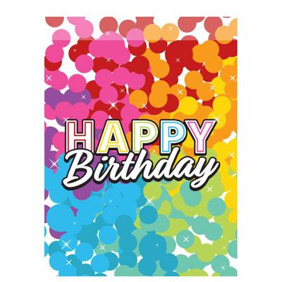 Folat BV Uitdeelzakjes happy birthday, 8st.