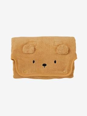 Verschoonmat voor op reis, badstof karamel Verschoonmat voor op reis, badstof karamel