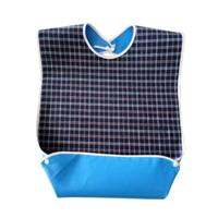 Waterdichte volwassen mealtime BIB schorten (Deep Blue) - thumbnail