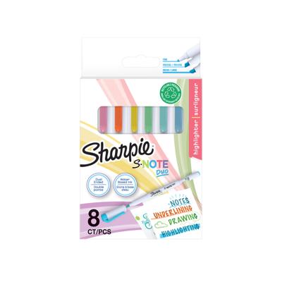 Set Viltstiften Sharpie S-NOTE DUO Multicolour